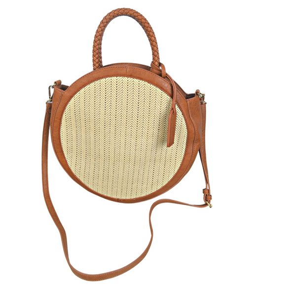 Sole/Society Circular Vegan Leather Handbag "Very Nice!" - Picture 2 of 5